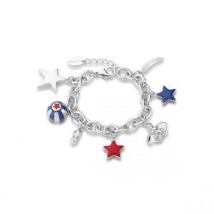Disney Couture kingdom Dumbo circus charm bracelet
